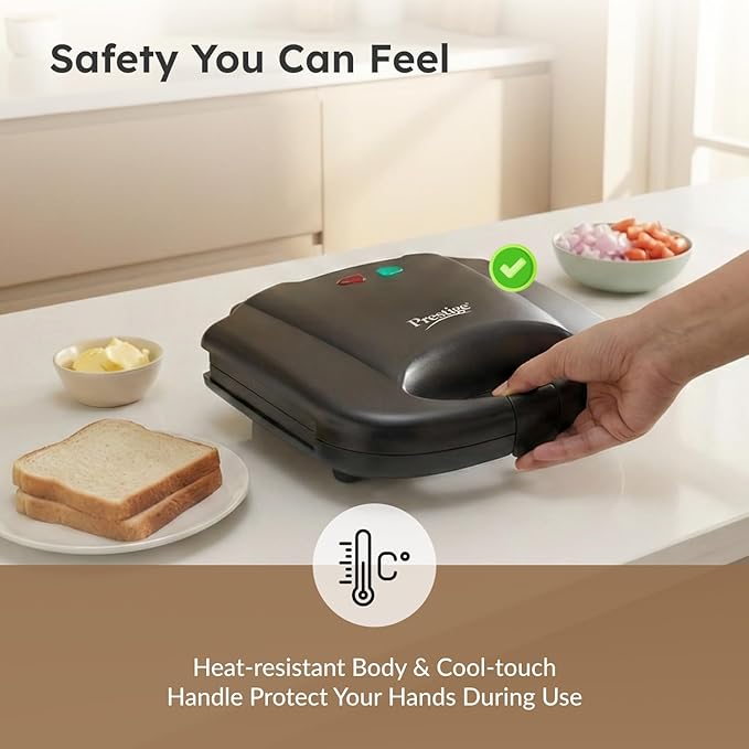 Prestige PGMFB 800 Watt Grill Sandwich Toaster