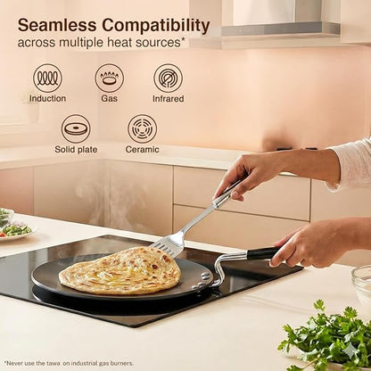 Prestige Hard Anodised Chapati Tawa 24.5 cm