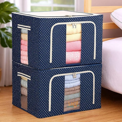 Cloth Storage Bag Steel Frame (Set of 2)